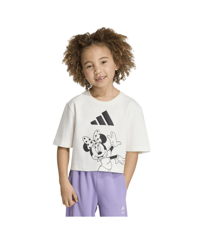 Camiseta Infantil adidas Minnie Mouse, cor...
