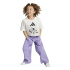 Camiseta Infantil adidas Minnie Mouse, cor off-white/preta