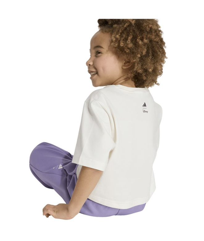Camiseta Infantil adidas Minnie Mouse, cor...