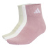 Calcetines adidas C Essentials Ank 3P Lila