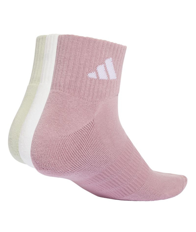 Calcetines adidas C Essentials Ank 3P Lila