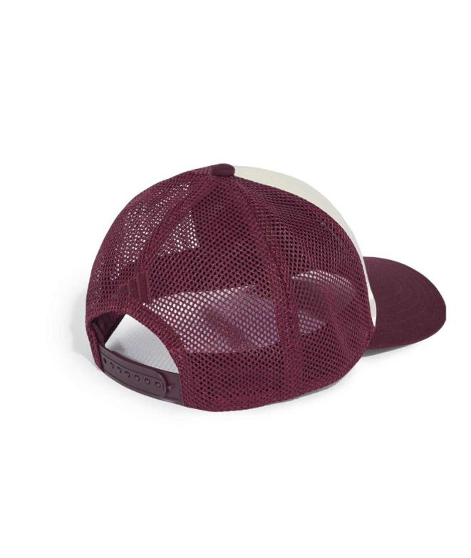 Gorra adidas Stadium Marfil/Granat