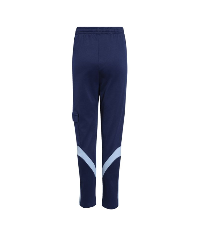 Pantalons adidas J Hot bleu foncé