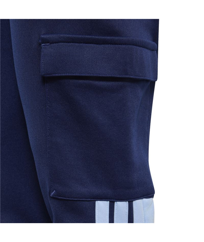 Pantalons adidas J Hot bleu foncé
