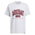 T-shirt Basket-ball adidas Collegiate T Homme , gris clair