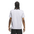 T-shirt Basket-ball adidas Collegiate T Homme , gris clair
