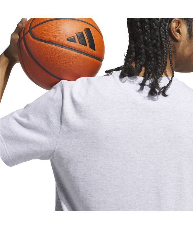 T-shirt Basket-ball adidas Collegiate T Homme ,...