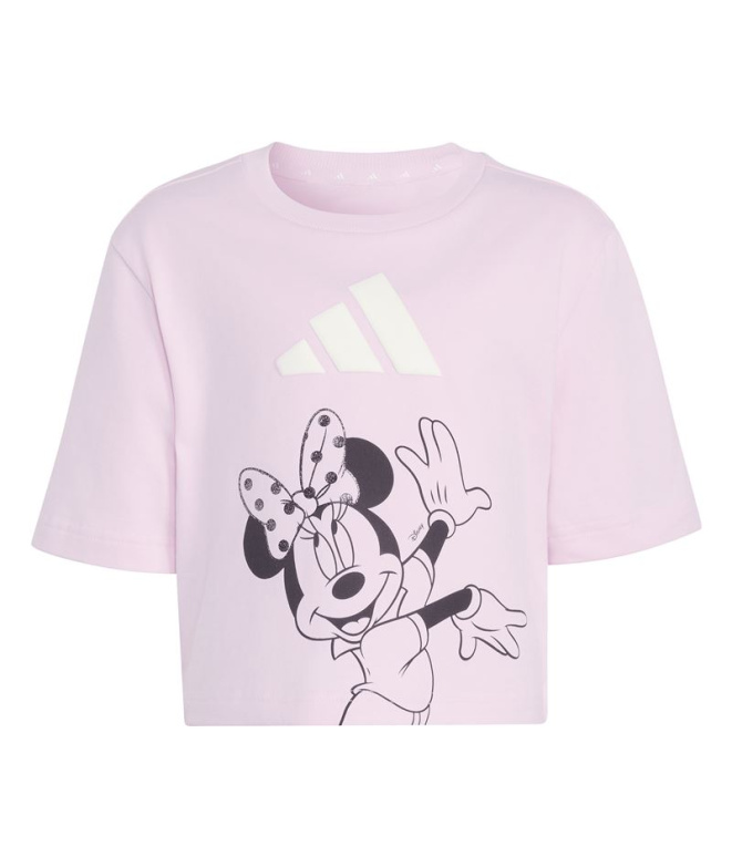 Camiseta rosa adidas Lg Dy Mi T
