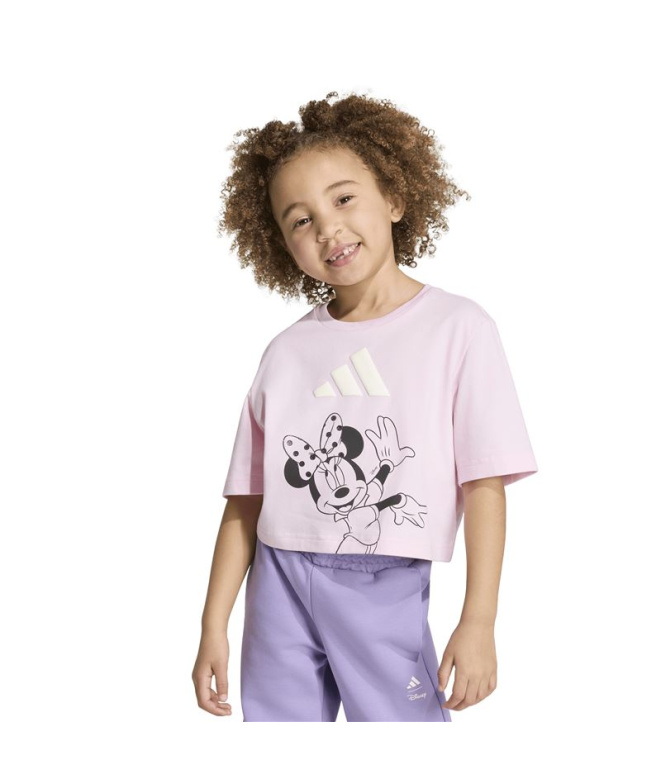 T-shirt rose adidas Lg Dy Mi T