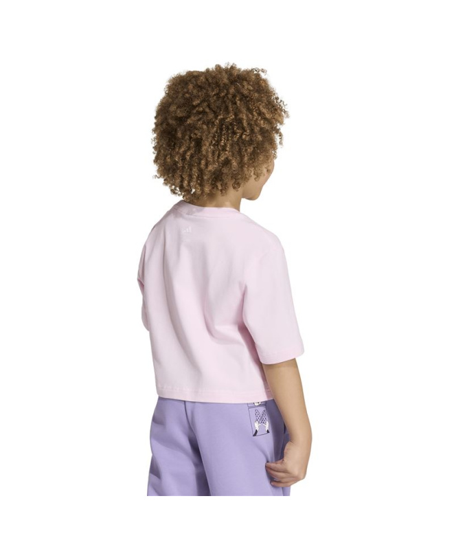 Camiseta rosa adidas Lg Dy Mi T