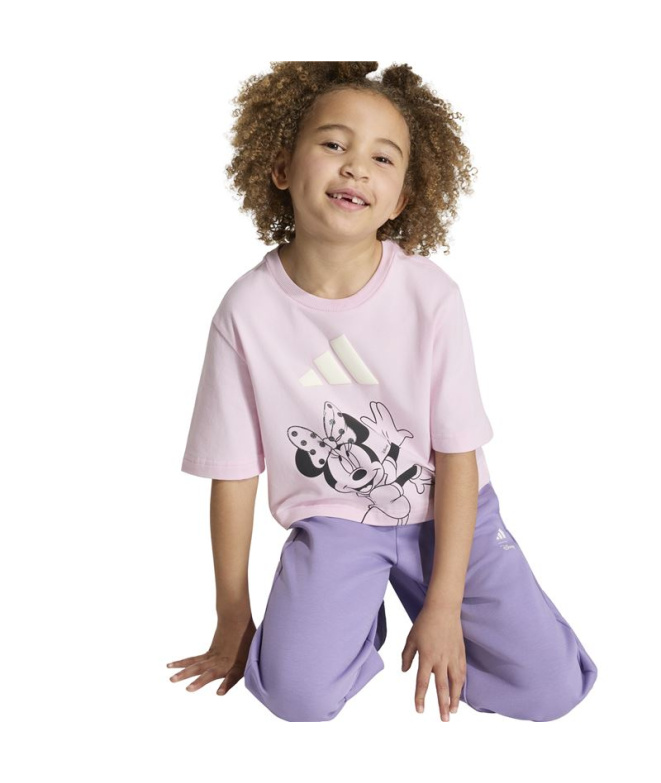 Camiseta rosa adidas Lg Dy Mi T
