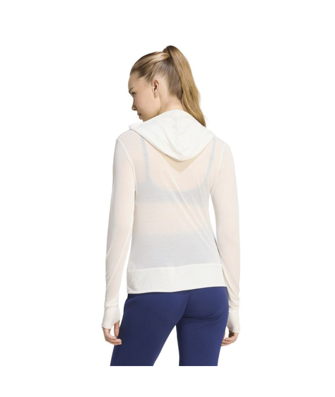 Camiseta branca Mulher Adidas