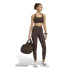 Collants Fitness adidas Opt 3 Stripes 7/8 L marron