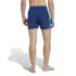 Maillot de bain bleu adidas 3S 5 pouces Homme , idéal Plage et piscine