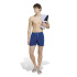 Maillot de bain bleu adidas 3S 5 pouces Homme , idéal Plage et piscine