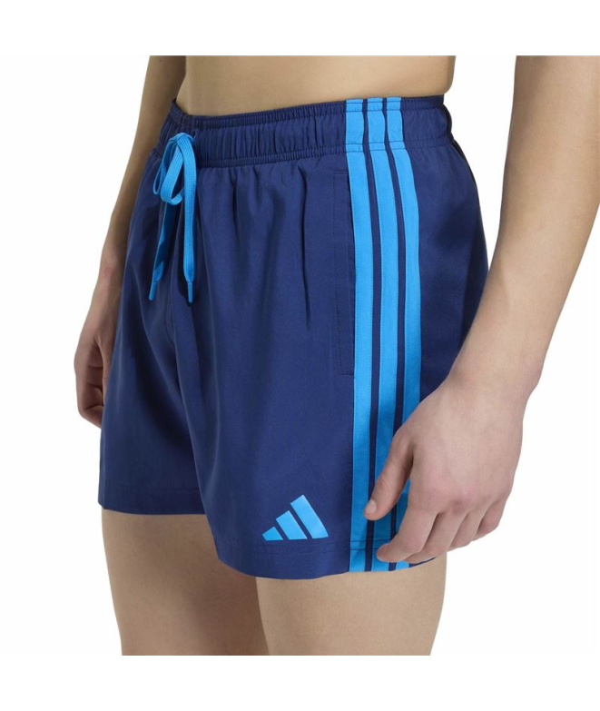 Fato de banho adidas 3S 5In Homem Azul Praia e...