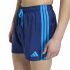 Maillot de bain bleu adidas 3S 5 pouces Homme , idéal Plage et piscine