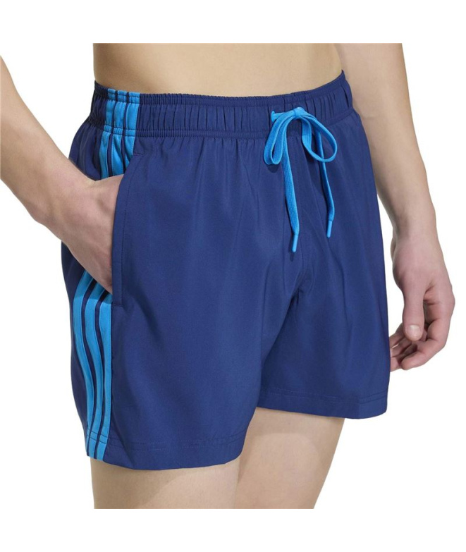 Fato de banho adidas 3S 5In Homem Azul Praia e...