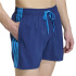 Maillot de bain bleu adidas 3S 5 pouces Homme , idéal Plage et piscine