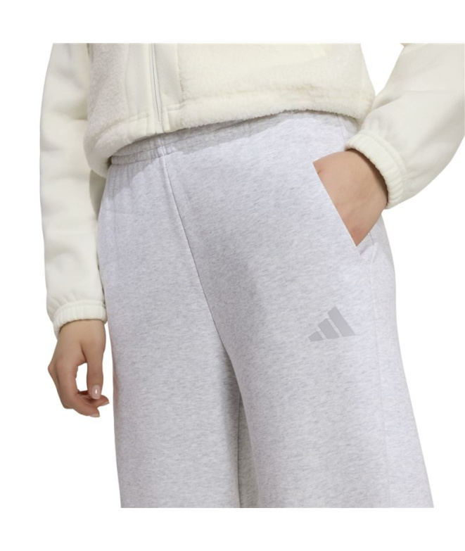 Pantalons Adidas Future Icons Femme Gris