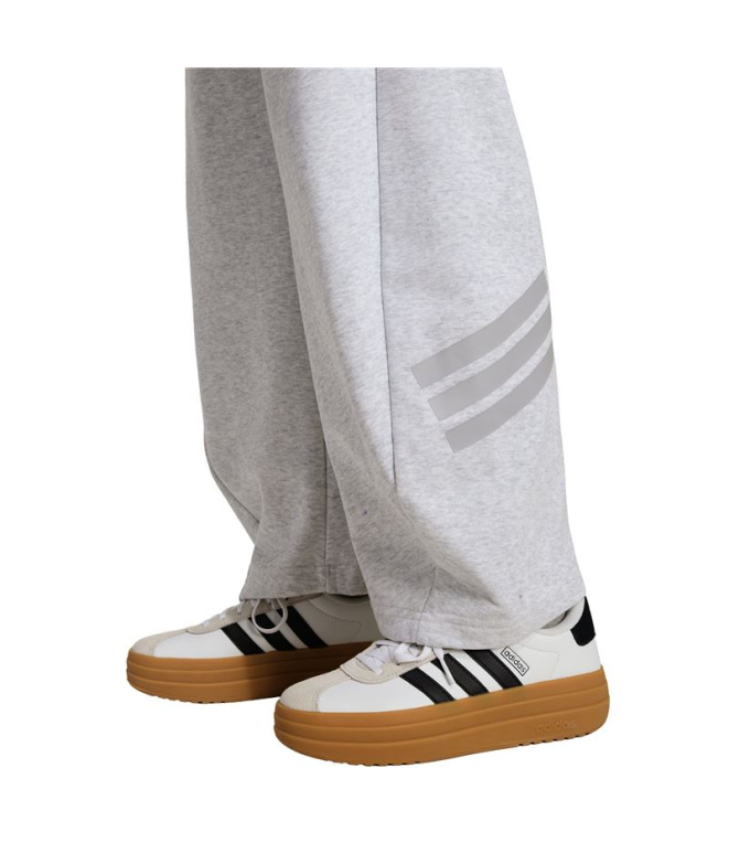 Pantalons Adidas Future Icons Femme Gris