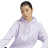 Sweat adidas Small Logo Feel Cozy Femme violet/blanc
