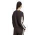 Sudadera adidas Essentials 3 Bandas Fleece Mujer Café / Marfil