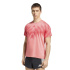 Camiseta Running Homem Adidas Adizero Aspyre rosa