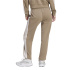 Calça Mulher adidas 3 Stripes cáqui/branca