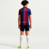 Calça Futebol Infantil Nike FC Barcelona DF Short Stad HM azul