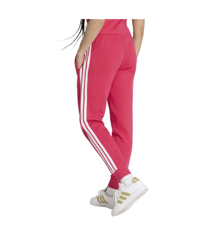Pantalones adidas W 3 Bandas Fl Sl Pt Rosa