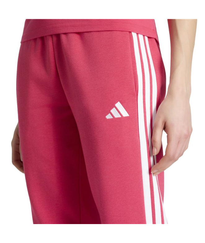 Pantalones adidas W 3 Bandas Fl Sl Pt Rosa