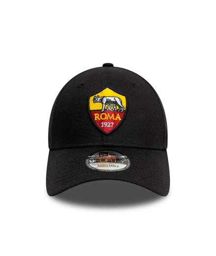 Casquette New Era Core 9FORTY Asroma noire Homme