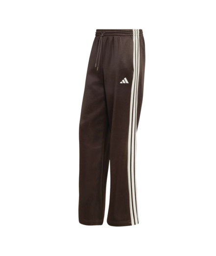 Pantalons Femme adidas Stadium à 3 bandes marron