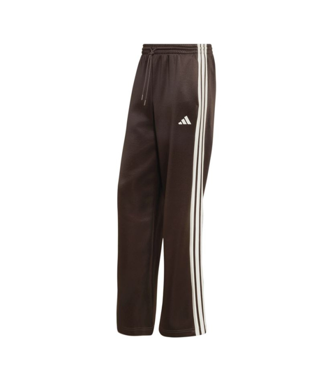 Calça Mulher adidas Stadium 3-Stripes marrom