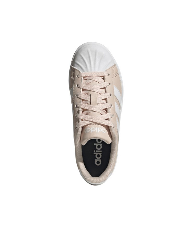 Sapatilhas adidas Streettalk Infantil Branco/Rosa