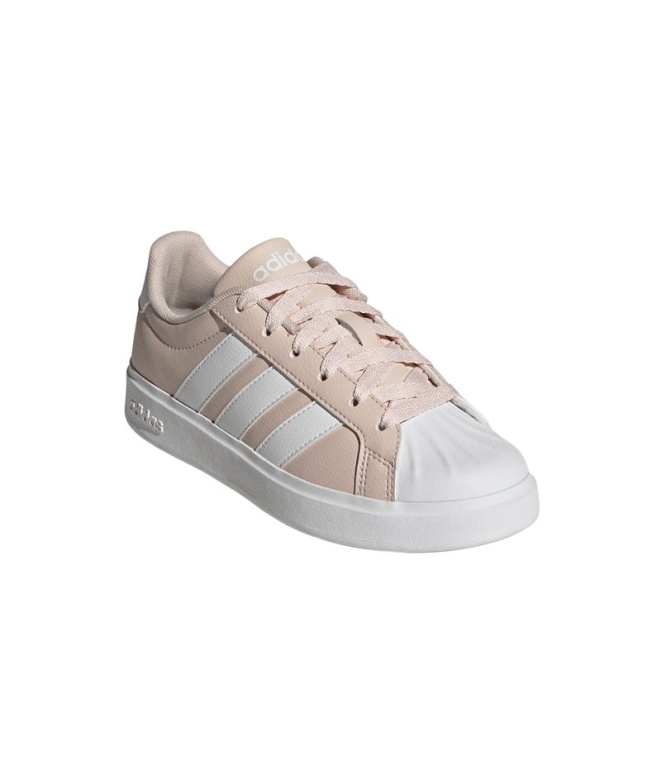 Sapatilhas adidas Streettalk Infantil Branco/Rosa