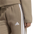 Pantalones adidas Essentials 3 Bandas Mujer Caqui/Blanco