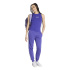 Pantalones adidas W 3 Bandas Fl Sl Pt Morado