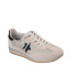 Skechers SKX 92 - Chaussures Femme Perfectly Shimmered en daim blanc cassé/bleu marine