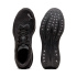 Chaussures Puma Deviate Pure Nitro Homme noir et gris foncé.