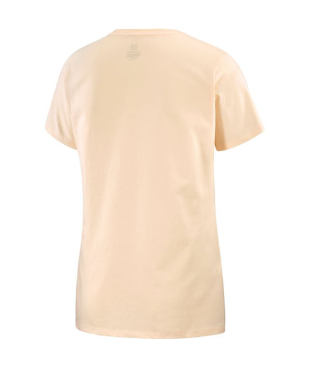 T-shirt fitness Salomon Big Logo Nude 2