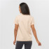 T-shirt de fitness Salomon Logotipo grande Nude