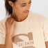 T-shirt de fitness Salomon Logotipo grande Nude