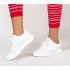 Zapatillas Skechers Bobs Squad - Tough T Mujer White Engineered Knit