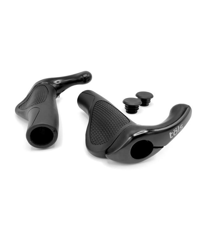 Puños Ciclismo Töls Ergonómicos con Extremos