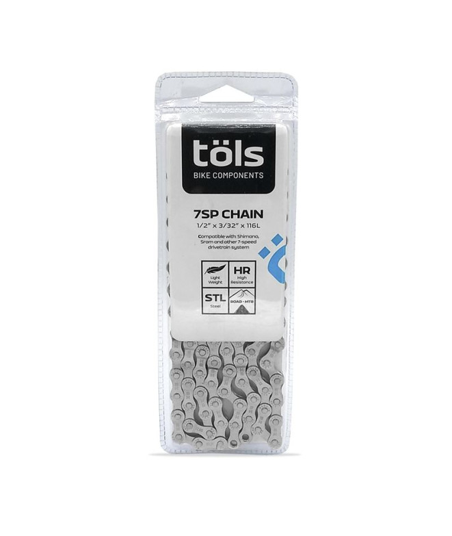 Cadena Ciclismo Töls 7 Velocidades