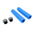 Punhos Ciclismo Töls Silicone MTB Azul