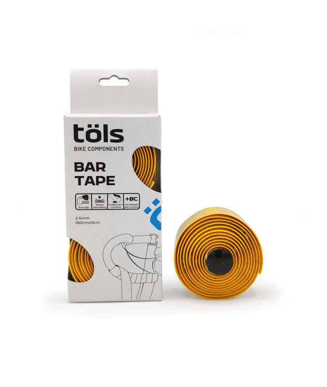 Ruban guidon Cyclisme Töls Jaune