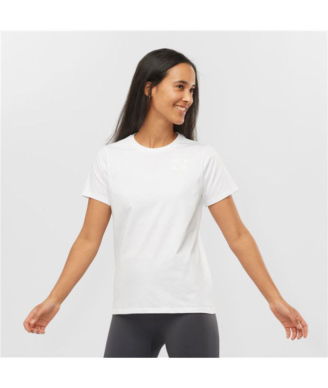 T-shirt Fitness Salomon Petit logo